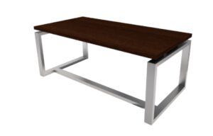 VOLM19 - Mesa direccional estructura metálica. Sobre de melamina.