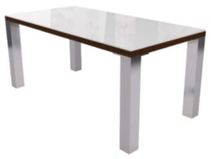 SENC19 - Mesa direccional melamina con cristal