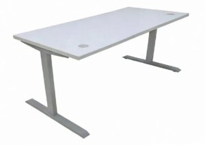 EUR419 - Mesa operativa con estructura metálica T invertida